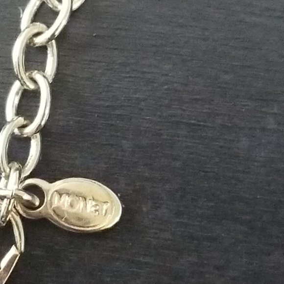 Vintage Monet 2-drop necklace - Picture 6 of 6